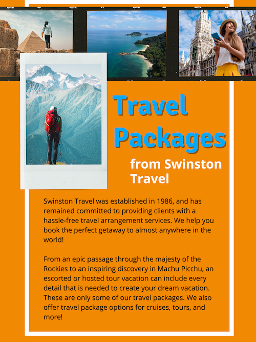 Travel Packages from Swinston Travel 1
