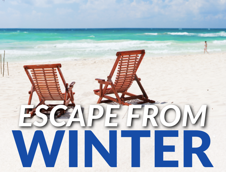 Read more about the article Escape from Winter!